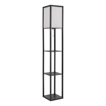 Globo - Podna svjetiljka 1xE27/60W/230V crna