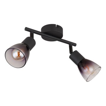 Globo - Reflektorska svjetiljka 2xE14/25W/230V crna