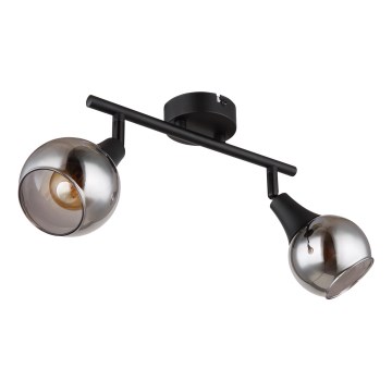 Globo - Reflektorska svjetiljka 2xE14/40W/230V crna