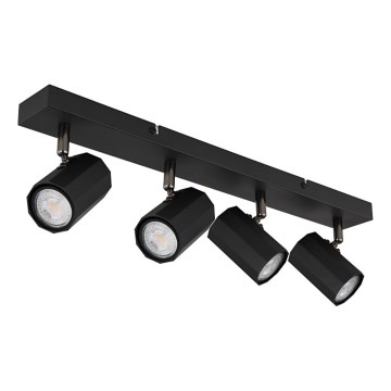 Globo - Reflektorska svjetiljka 4xGU10/25W/230V crna