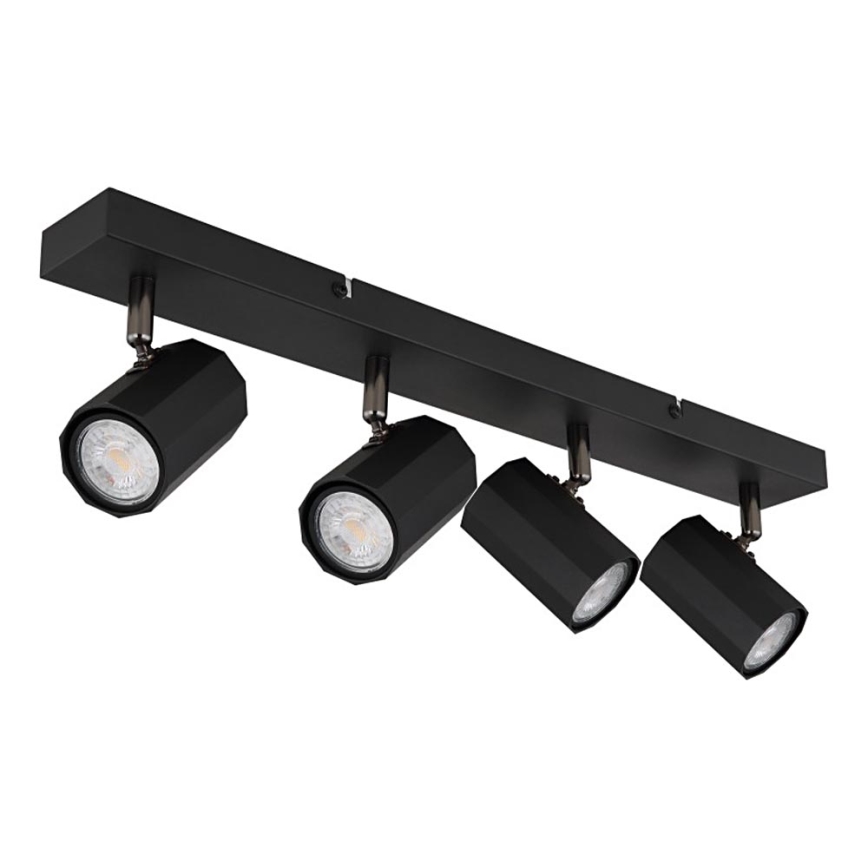 Globo - Reflektorska svjetiljka 4xGU10/25W/230V crna