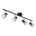 Globo - Reflektorska svjetiljka  4xGU10/25W/230V crna/srebrna