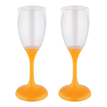 Globo - SET 2x LED Čaša LED/0,06W/2xCR2032