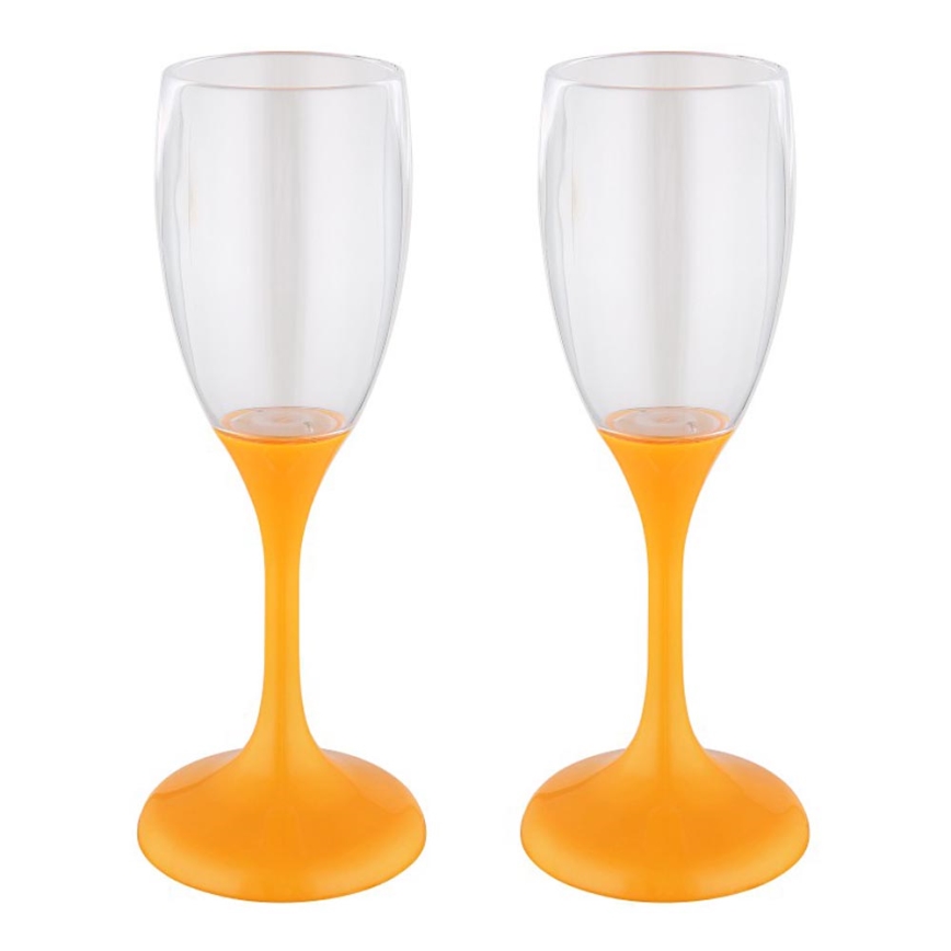 Globo - SET 2x LED Čaša LED/0,06W/2xCR2032