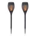 Globo - SET 2x LED solarna lampa LED/0,1W/3V IP44
