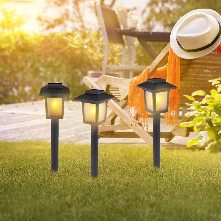 Globo - SET 3x LED Solarna lampa 3xLED/1,2V IP44 200 mAh