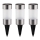 Globo - SET 3x LED Solarna lampa LED/0,06W/3,2V IP44 200 mAh