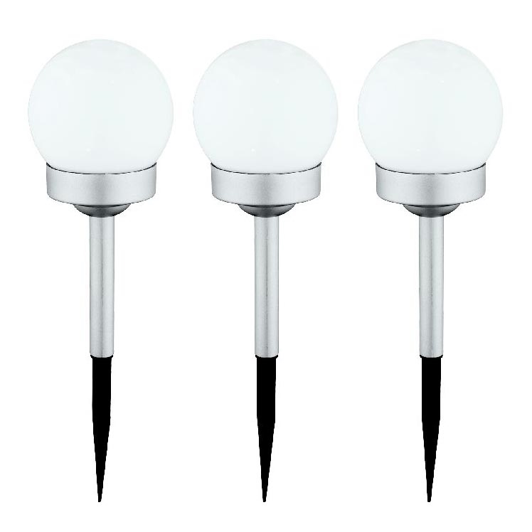 Globo - SET 3x LED solarna svjetiljka LED/0,06W/3V 4000K promjer 10 cm IP44