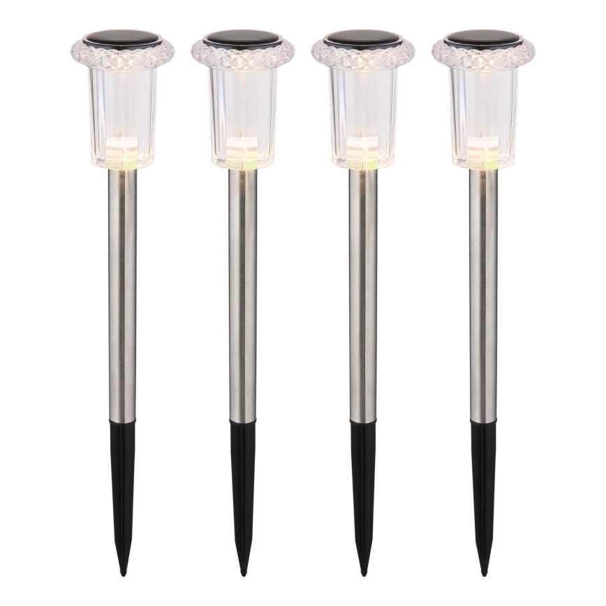 Globo - SET 4x LED Solarna svjetiljka LED/0,06W/1,2V IP44 100 mAh