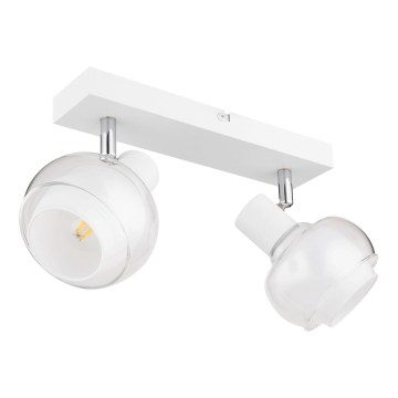 Globo - Spot svjetiljka 2xE14/40W/230V bijela
