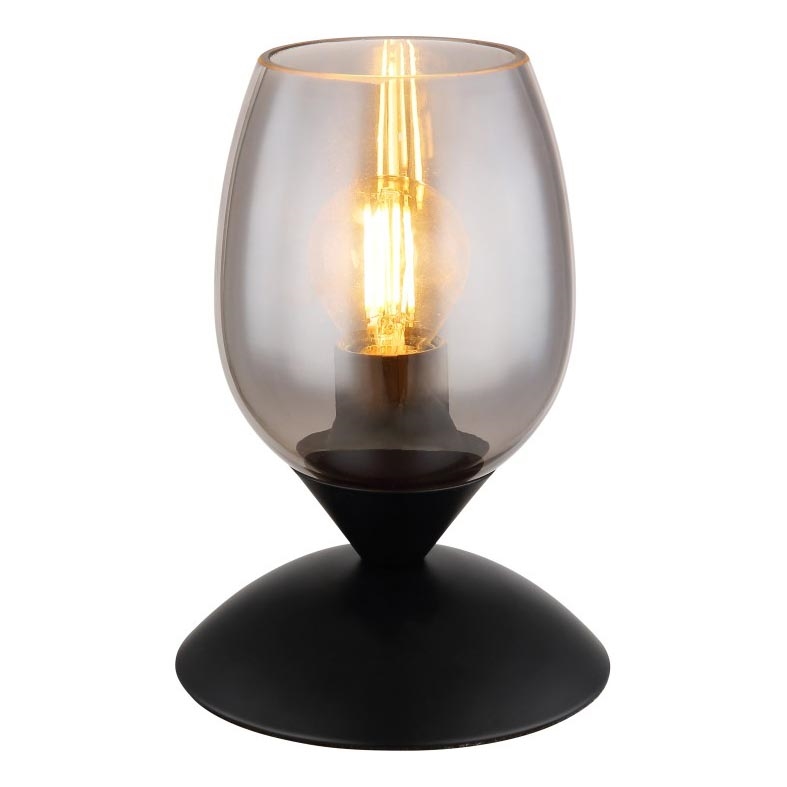 Globo - Stolna dodirna lampa 1xE14/25W/230V crna