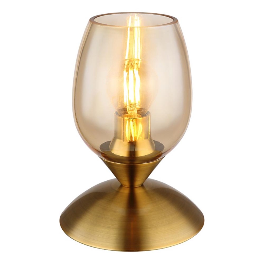 Globo - Stolna dodirna lampa 1xE14/25W/230V mesing
