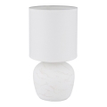 Globo - Stolna lampa 1xE14/40W/230V bijela