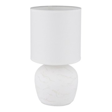 Globo - Stolna lampa 1xE14/40W/230V bijela