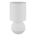 Globo - Stolna lampa 1xE14/40W/230V bijela