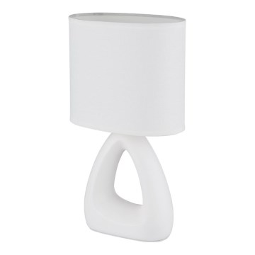 Globo - Stolna lampa 1xE14/40W/230V bijela