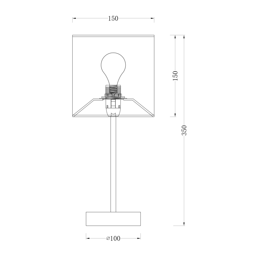 Globo - Stolna lampa 1xE14/40W/230V