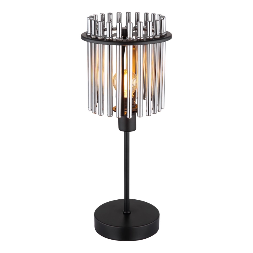 Globo - Stolna lampa 1xE14/40W/230V pr. 15 cm crna