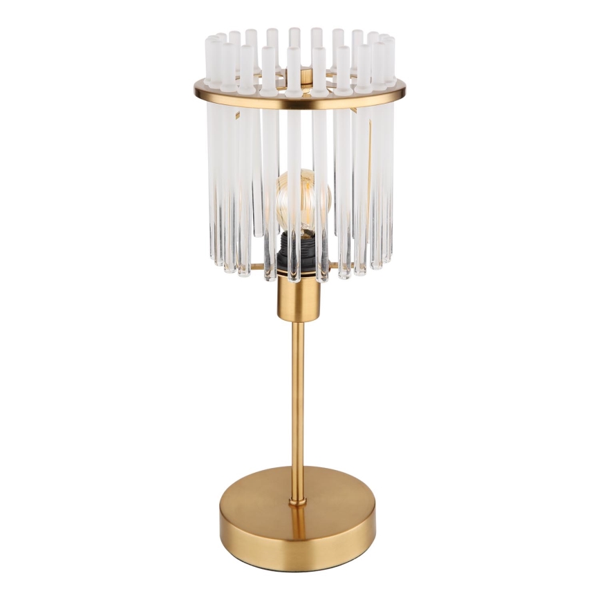 Globo - Stolna lampa 1xE14/40W/230V pr. 15 cm zlatna