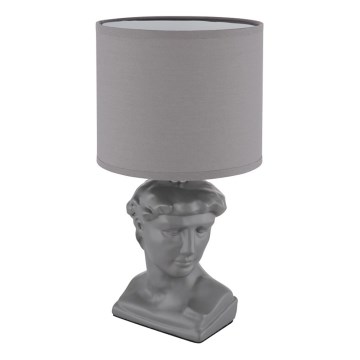 Globo - Stolna lampa 1xE14/40W/230V siva