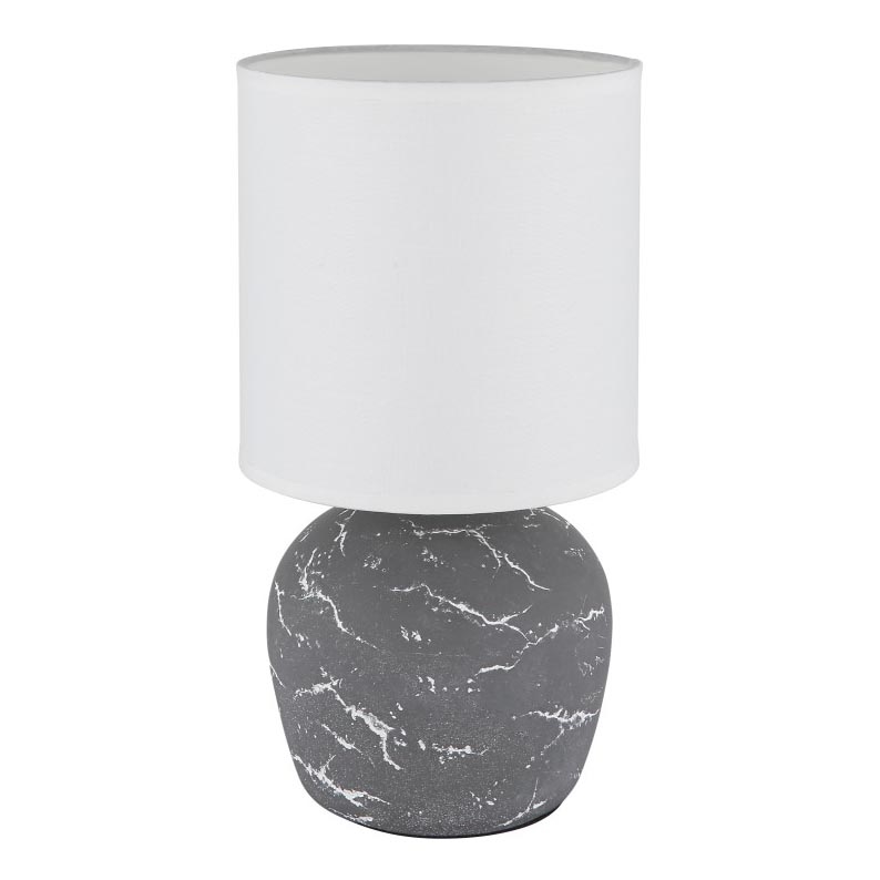 Globo - Stolna lampa 1xE14/40W/230V siva