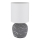 Globo - Stolna lampa 1xE14/40W/230V siva
