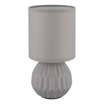 Globo - Stolna lampa 1xE14/40W/230V siva