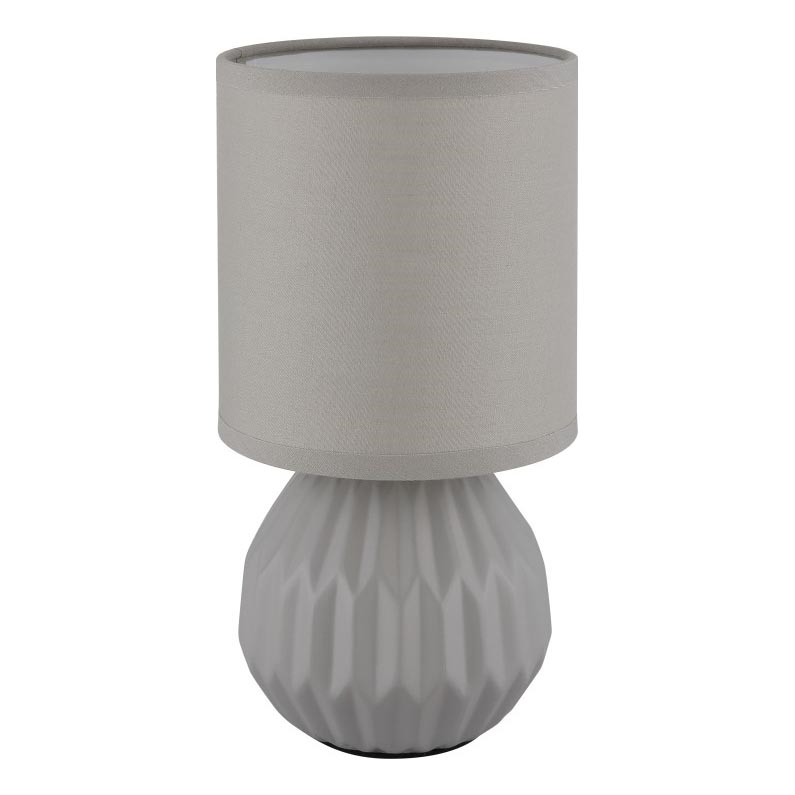 Globo - Stolna lampa 1xE14/40W/230V siva
