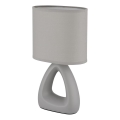 Globo - Stolna lampa 1xE14/40W/230V siva