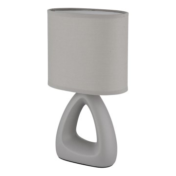 Globo - Stolna lampa 1xE14/40W/230V siva