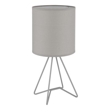Globo - Stolna lampa 1xE14/40W/230V siva