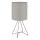 Globo - Stolna lampa 1xE14/40W/230V siva