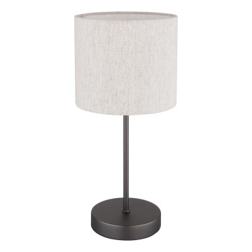 Globo - Stolna lampa 1xE27/25W/230V crna/bež