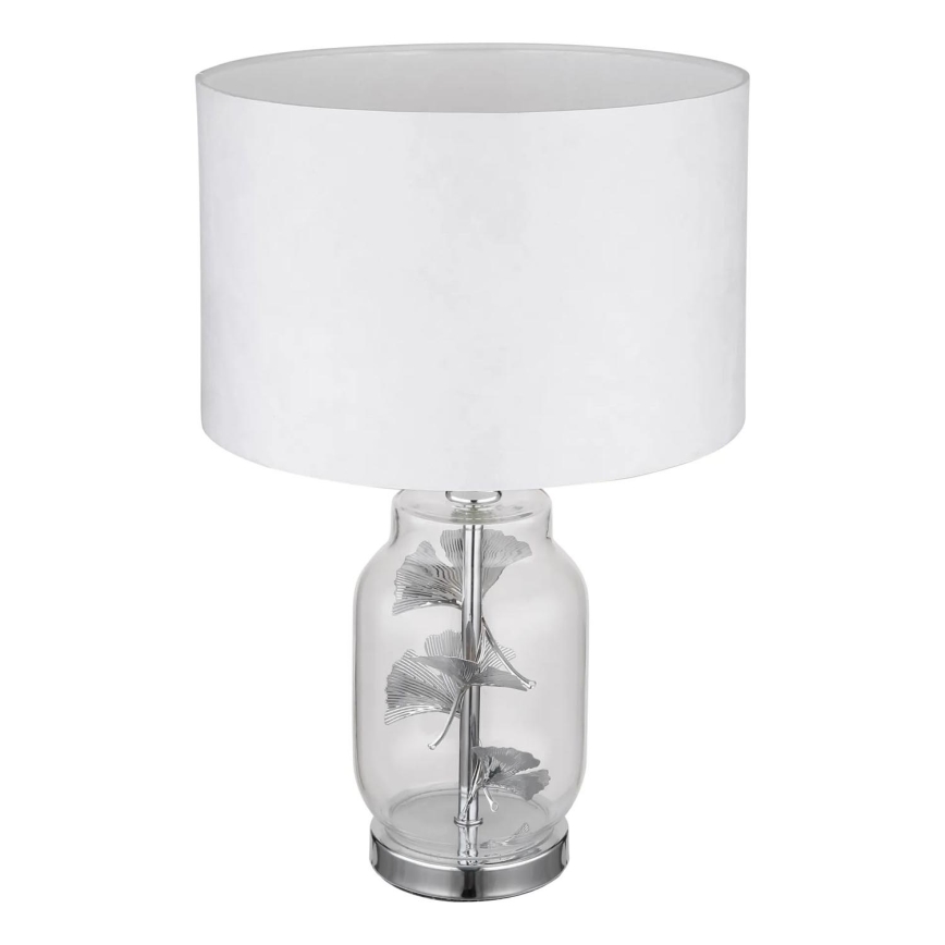 Globo - Stolna lampa 1xE27/40W/230V bijela