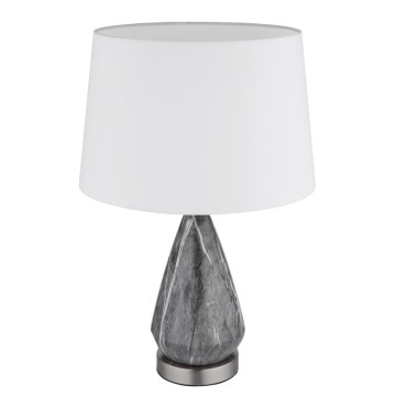 Globo - Stolna lampa 1xE27/40W/230V bijela
