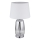 Globo - Stolna lampa 1xE27/40W/230V bijela/srebrna