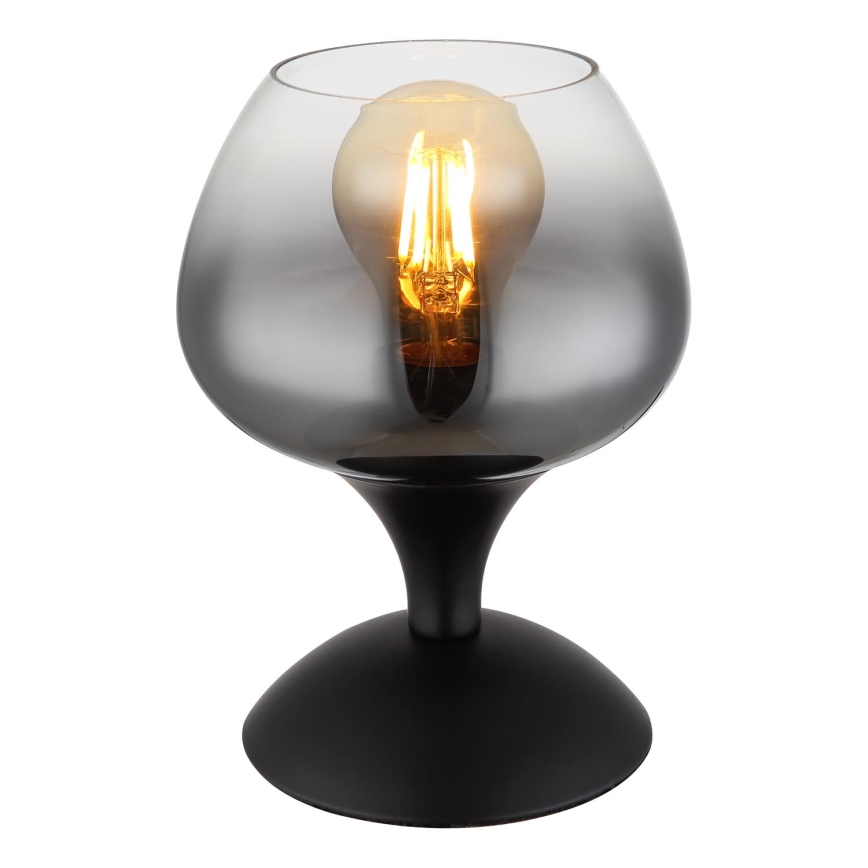 Globo - Stolna lampa 1xE27/40W/230V crna