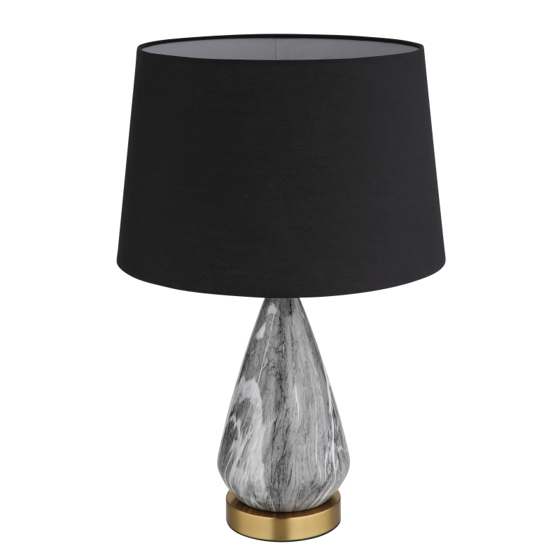 Globo - Stolna lampa 1xE27/40W/230V crna