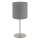 Globo - Stolna lampa 1xE27/40W/230V siva