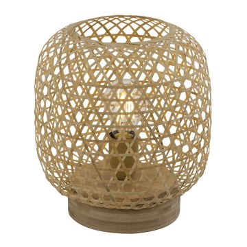 Globo - Stolna lampa 1xE27/60W/230V bambus