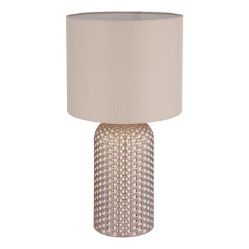 Globo - Stolna lampa 1xE27/60W/230V bež