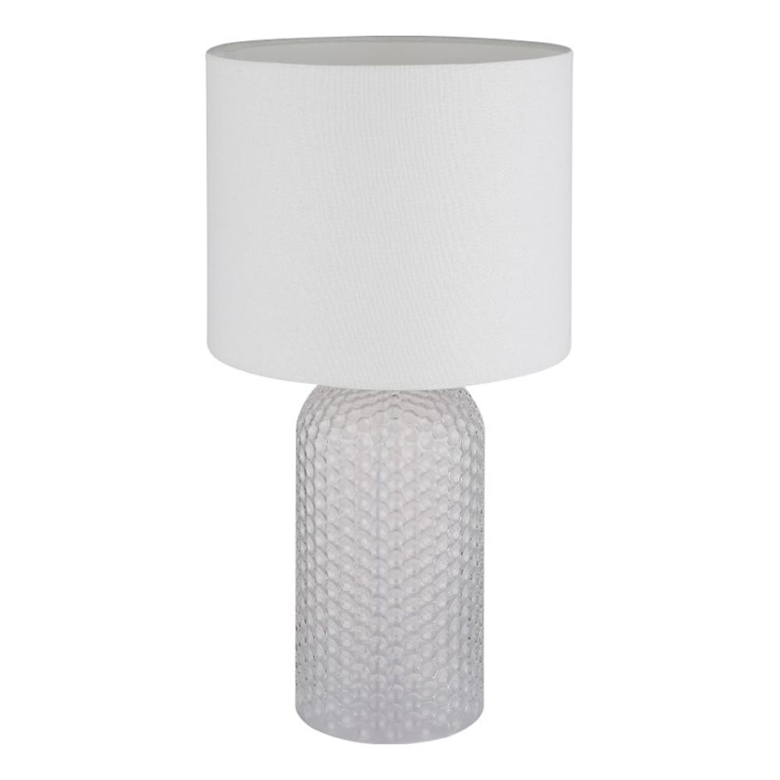 Globo - Stolna lampa 1xE27/60W/230V bijela