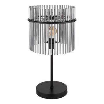 Globo - Stolna lampa 1xE27/60W/230V Ø 30 cm crna