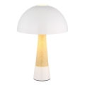 Globo - Stolna lampa 1xE27ILLU/40W/230V bijela