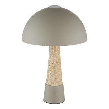 Globo - Stolna lampa 1xE27ILLU/40W/230V siva