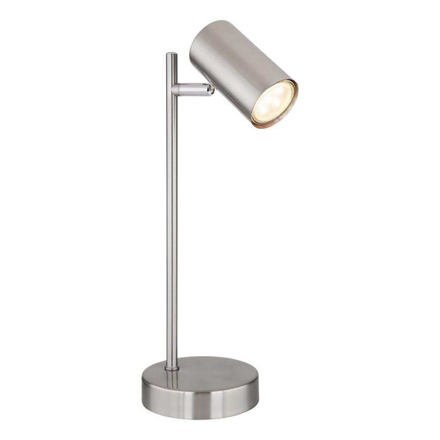 Globo - Stolna lampa 1xGU10/5W/230V mat krom