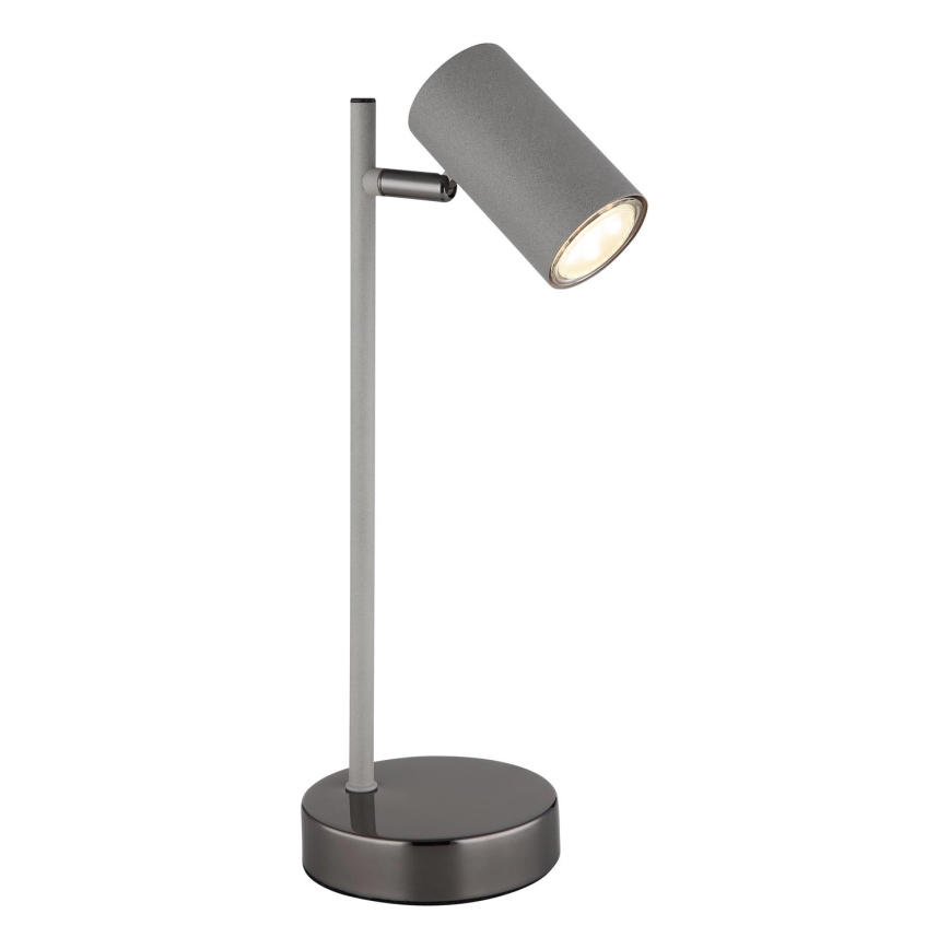 Globo - Stolna lampa 1xGU10/5W/230V siva/antracit