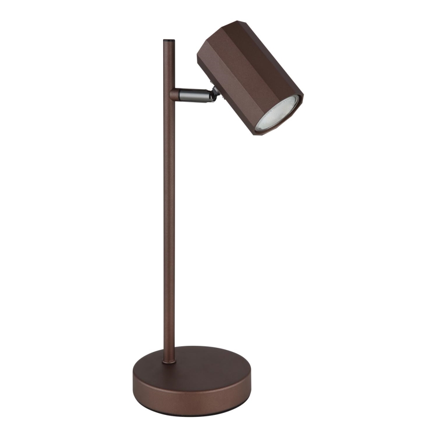Globo - Stolna lampa 1xGU10/5W/230V smeđa