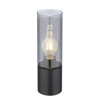 Globo - Stolna lampa na dodir 1xE27/25W/230V pr. 9 cm crna