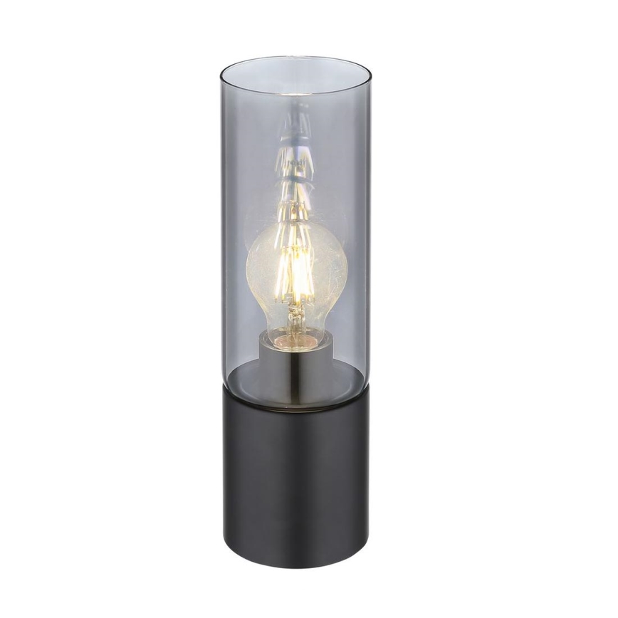 Globo - Stolna lampa na dodir 1xE27/25W/230V pr. 9 cm crna